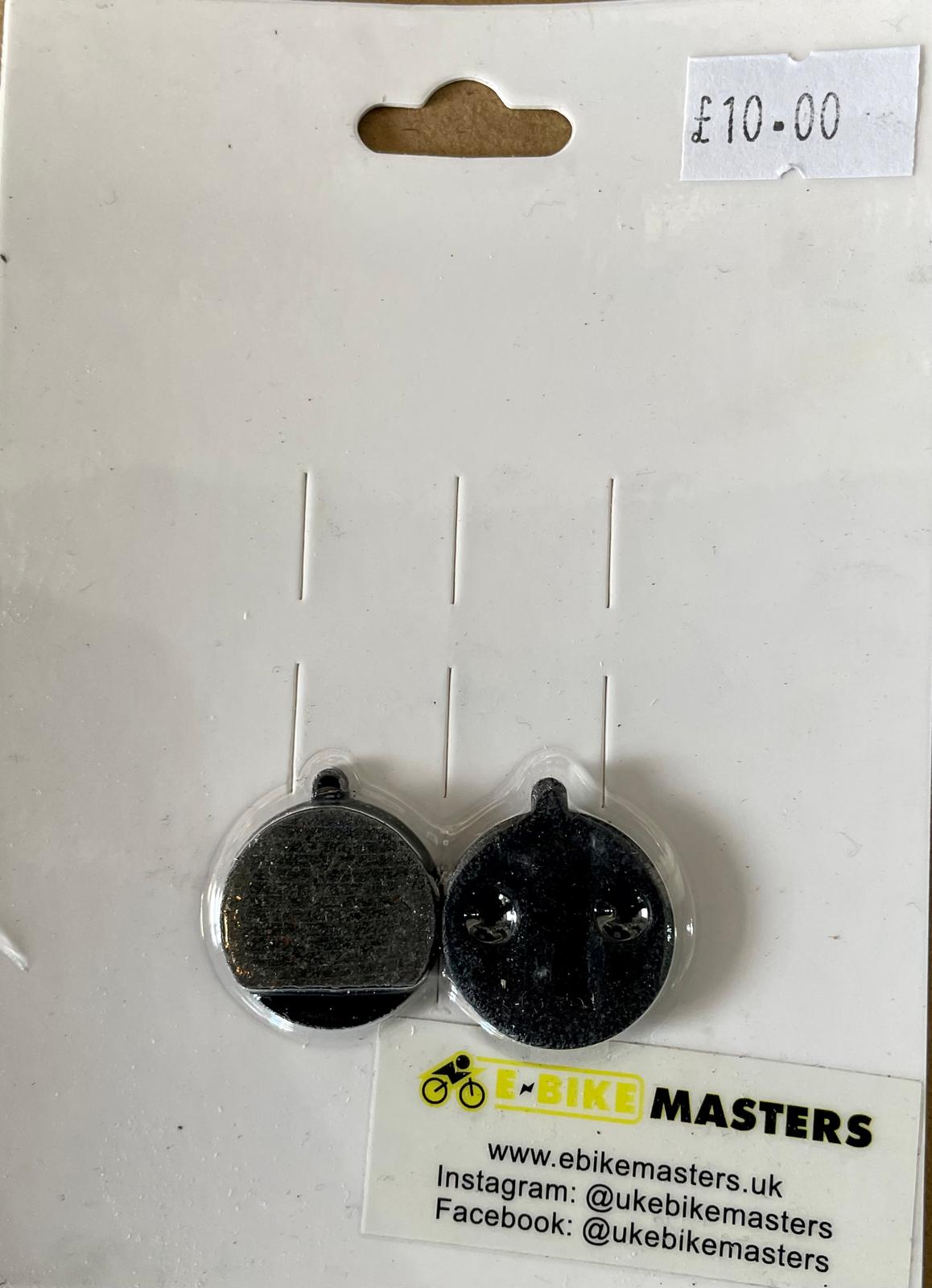 EBM Semi - Metallic 2 Piston Brake Pads For Xiomi Scooters image 0