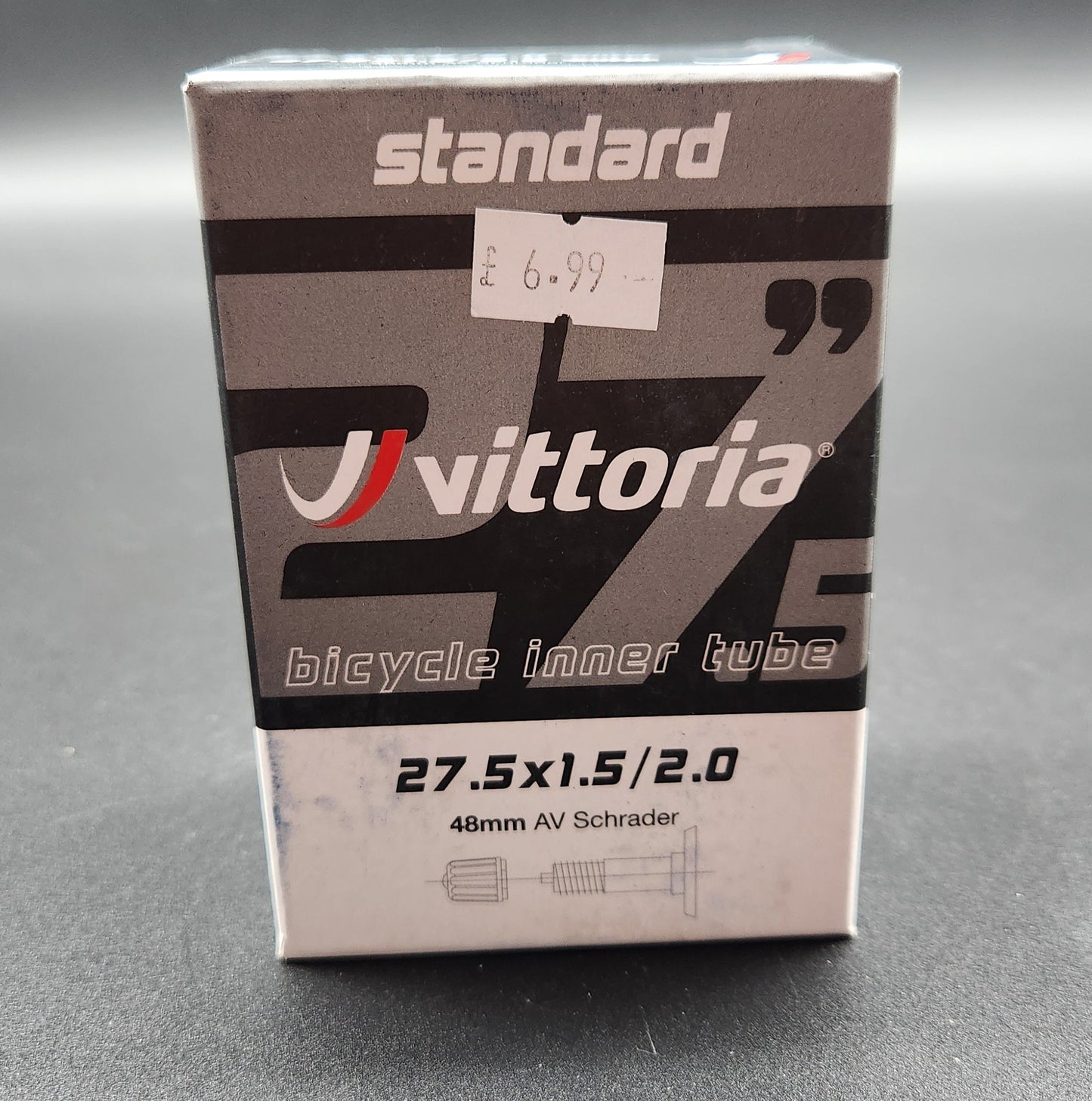 Vittoria 27.5"x1.5-2.0 Schrader Valve Inner Tube