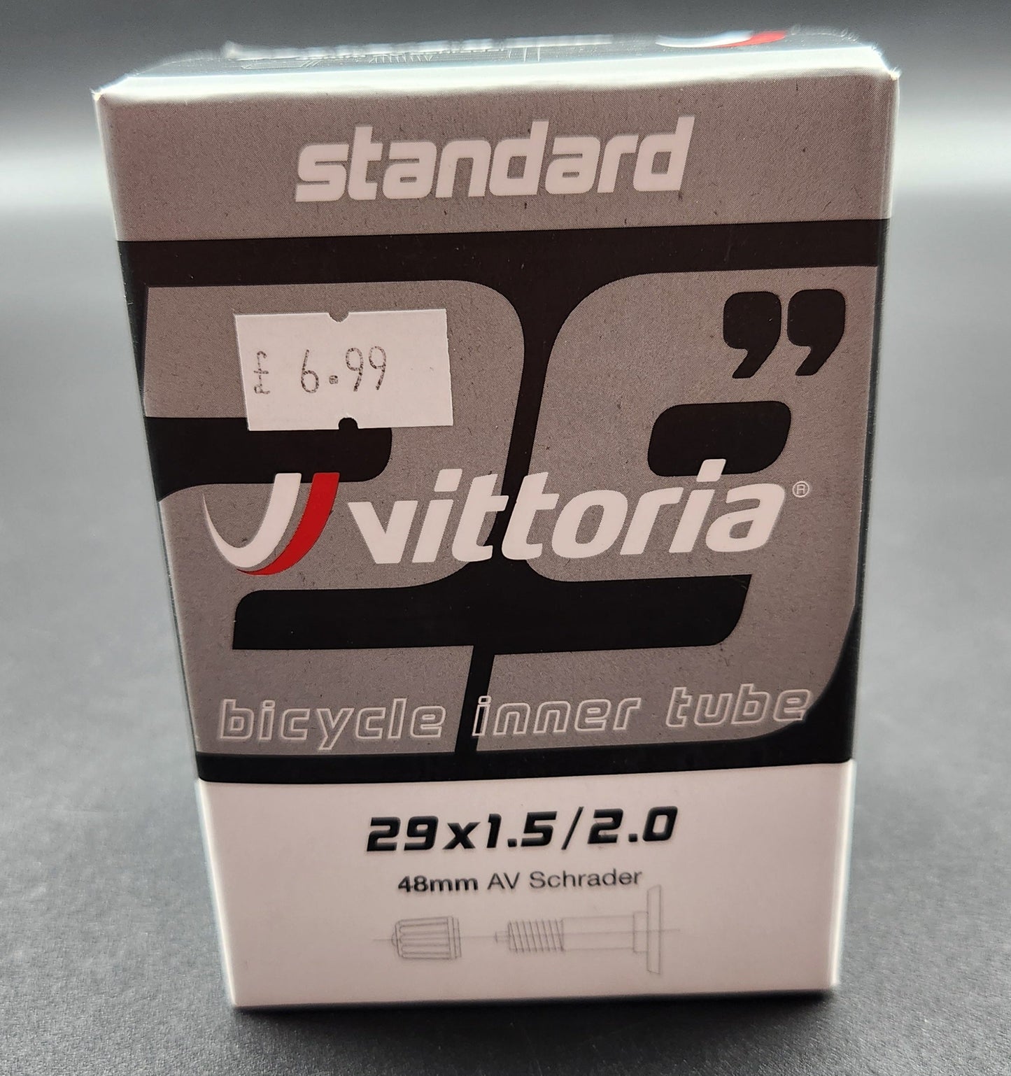 Vittoria 29"x1.5-2.0 Schrader Valve Inner Tube