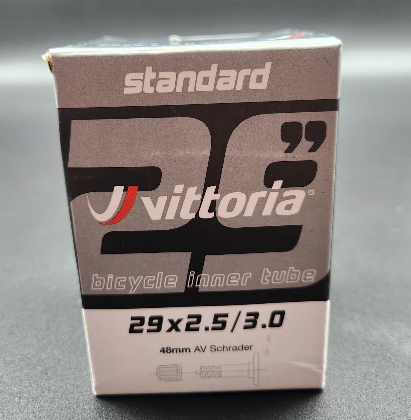 Vittoria 29"x2.5-3.0 Schrader Valve Inner Tube