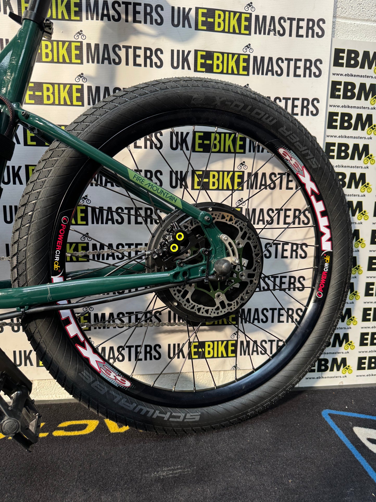 Kona Fire Mountain Green 72V 25AH