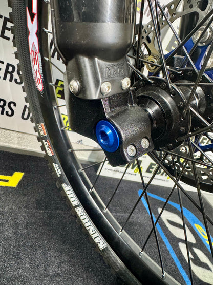 EBM Custom Wheelie Machine Blue