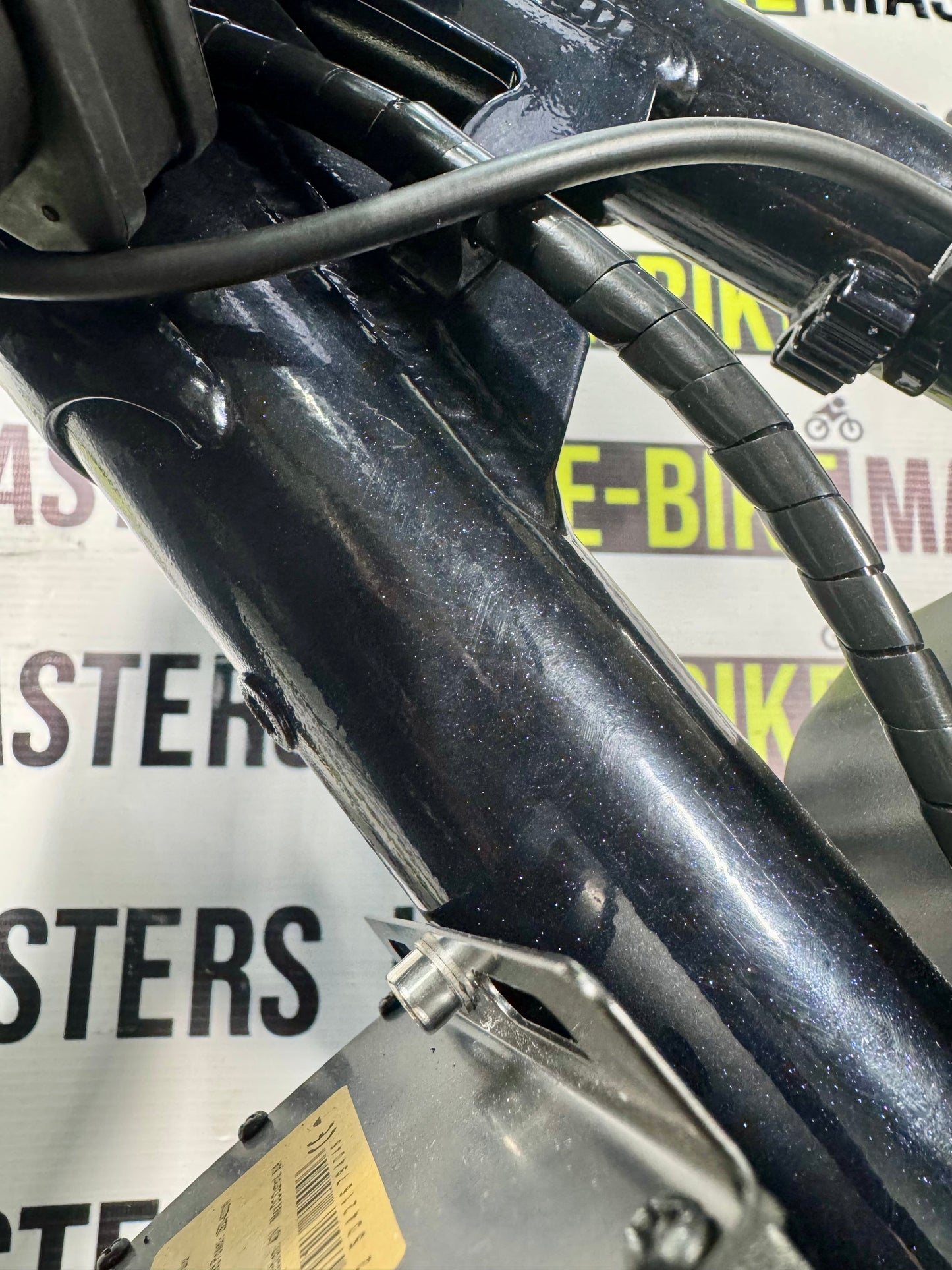 EBM Custom Wheelie Machine Blue