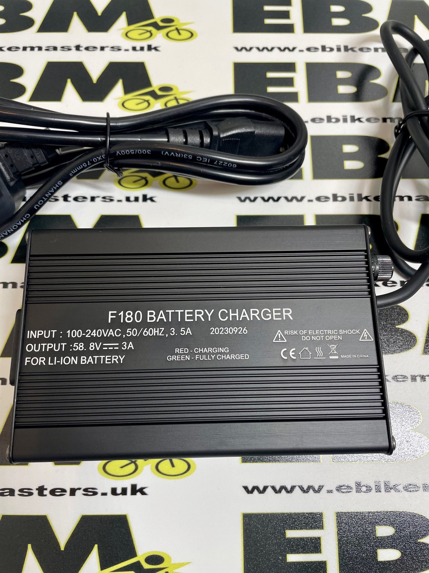 52V 3A 3 Pin Small XLR Lithium Battery Charger image 2