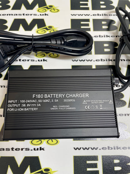 52V 3A 3 Pin Small XLR Lithium Battery Charger image 2