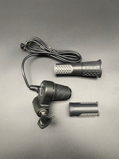 Universal Half Twist Throttle With Key For Ebikes