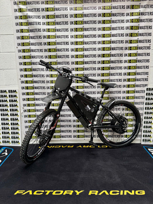 EBM Custom Wheelie Machine Black & Silver