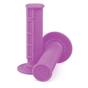 Pro Taper Handlebar Grips Half Waffle Purple