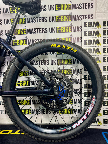 EBM Custom Wheelie Machine Blue