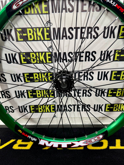 MTX Bolt Thru Front Wheel 27.5” 110x20mm Green