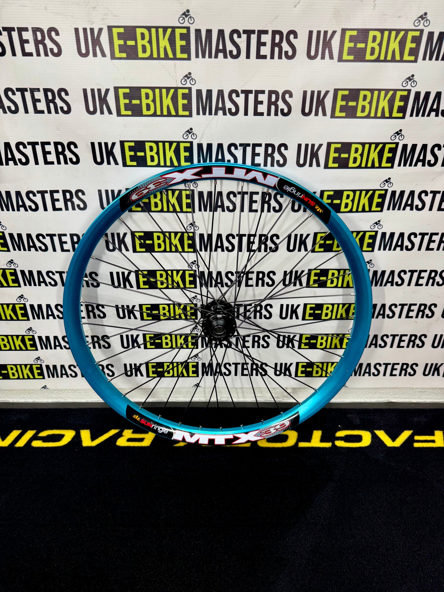 MTX Bolt Thru Front Wheel 27.5” 110x20mm Blue