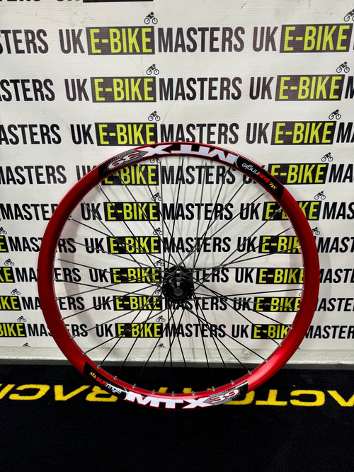 MTX Bolt Thru Front Wheel 110x20mm Red