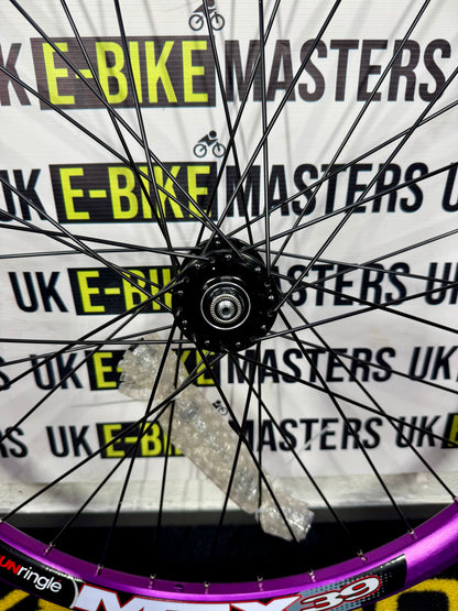 MTX Quick Release Front Wheel Purple 27.5”