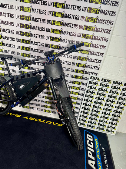 EBM Custom Wheelie Machine Blue