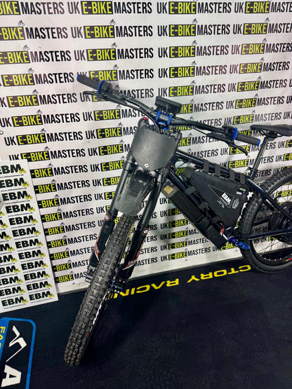 EBM Custom Wheelie Machine Blue
