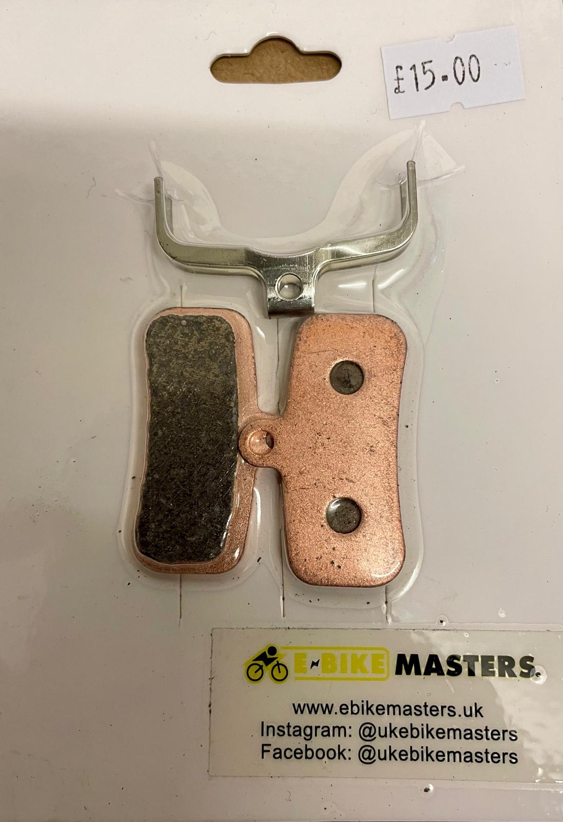 EBM Sintered 4 Piston Brake Pads image 0
