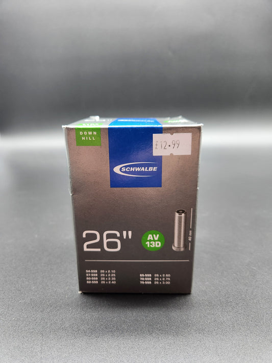 Schwalbe 26"x2.1-3.0 Schrader Valve Inner Tube