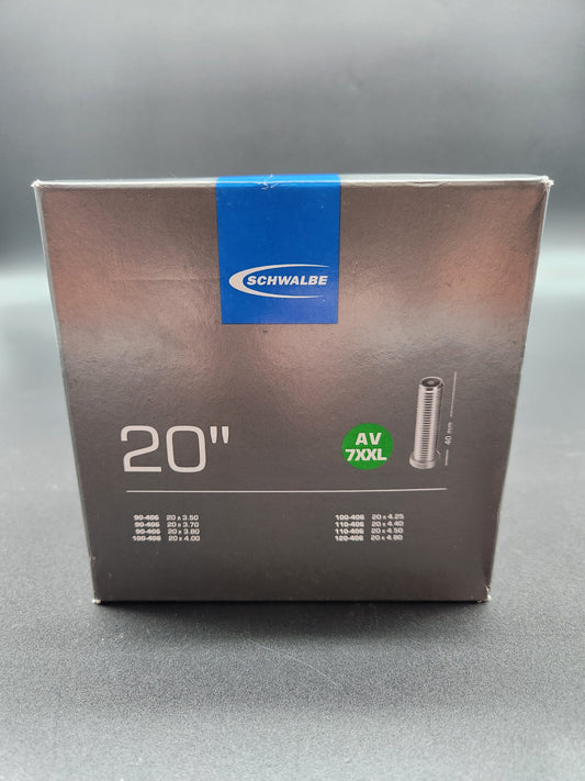 Schwalbe AV7XXL 20 x 4.00" Schrader Valve Fat Bike Inner Tube