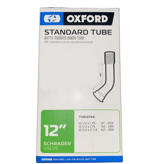 Oxford 12"x1.75-2.1 45° Schrader Valve Inner Tube