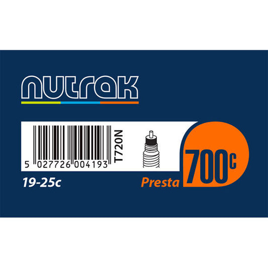 Nutrak 700c 19-25c Presta Valve Inner Tube