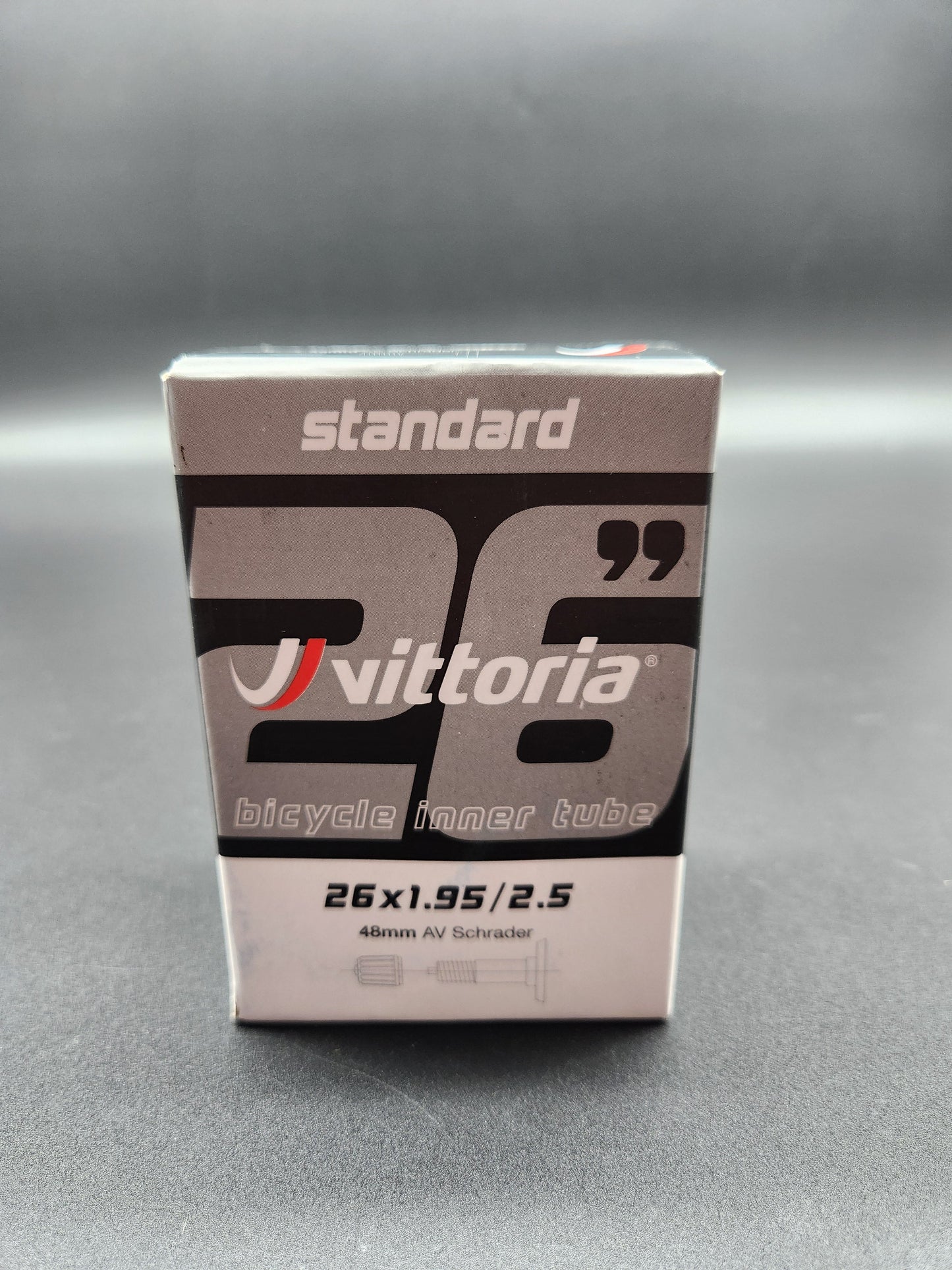 Vittoria 26"x1.9-2.5 Schrader Valve Inner Tube